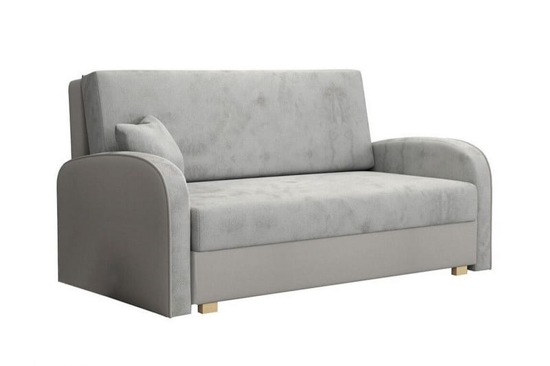 Denegal 2-sits Bäddsoffa Ljusgrå/Mörkgrå - Möbler - Vardagsrum - Bäddsoffor