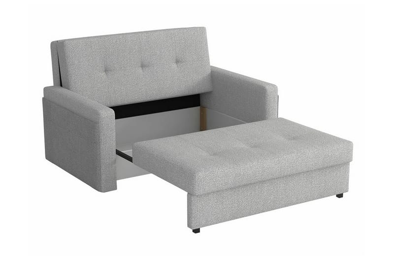 Denegal 2-sits Bäddsoffa Ljusgrå/Mörkgrå - Möbler - Vardagsrum - Bäddsoffor