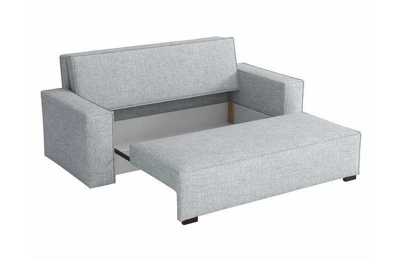 Denegal 2-sits Bäddsoffa Ljusgrå/Mörkgrå - Möbler - Vardagsrum - Bäddsoffor