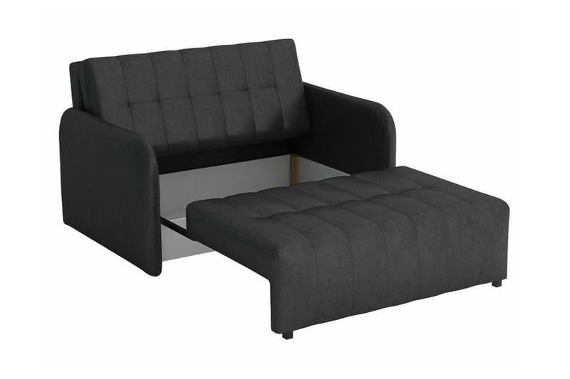 Denegal 2-sits Bäddsoffa Mörkgrå - Möbler - Vardagsrum - Bäddsoffor