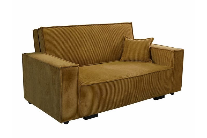 Denegal 2-sits Bäddsoffa Mörkgul - Möbler - Vardagsrum - Bäddsoffor