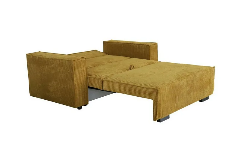 Denegal 2-sits Bäddsoffa NO_BRAND Dark yellow - Möbler - Vardagsrum - Bäddsoffor