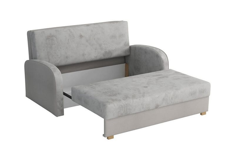 Denegal 2-sits Bäddsoffa NO_BRAND Light Blue/Dark Blue - Möbler - Vardagsrum - Bäddsoffor