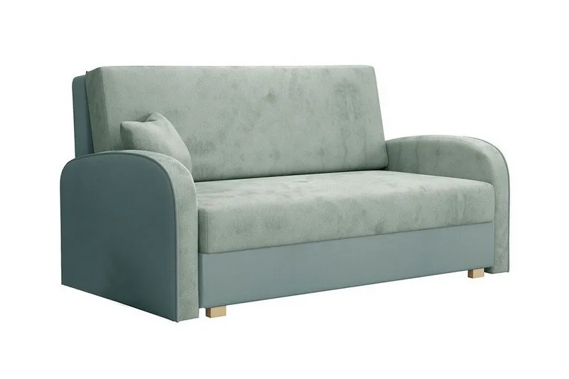 Denegal 2-sits Bäddsoffa NO_BRAND Light green