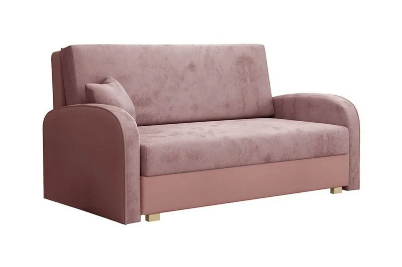 Denegal 2-sits Bäddsoffa NO_BRAND Pink - Möbler - Vardagsrum - Bäddsoffor