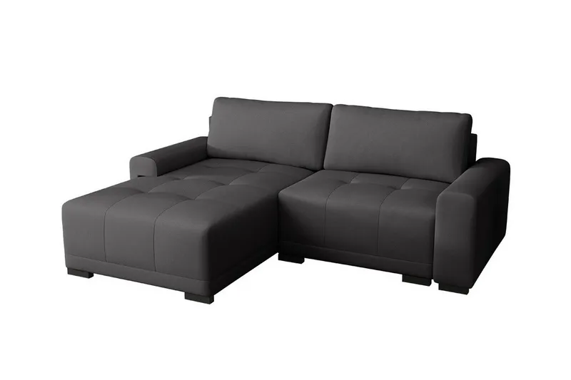 Denegal 2-sits Hörnbäddsoffa Dark grey - Möbler - Vardagsrum - Bäddsoffor - Hörnbäddsoffa