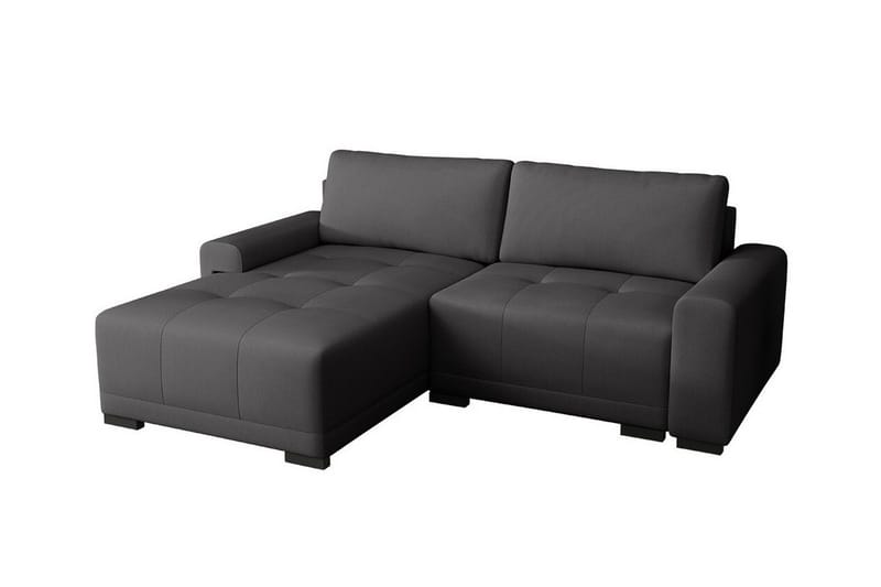 Denegal 2-sits Hörnbäddsoffa Dark grey - Möbler - Vardagsrum - Bäddsoffor - Hörnbäddsoffa