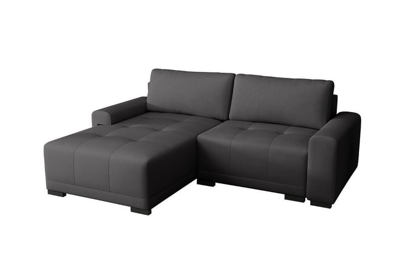 Denegal 2-sits Hörnbäddsoffa Mörkgrå - Möbler - Vardagsrum - Bäddsoffor - Hörnbäddsoffa