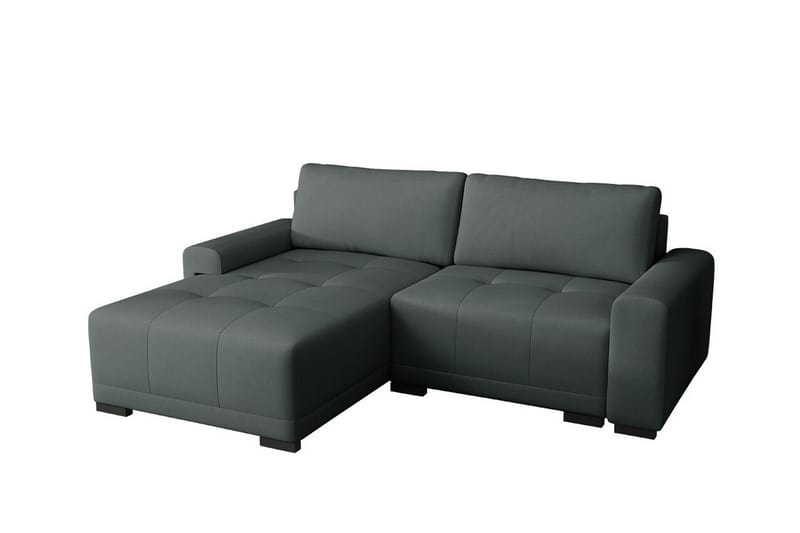 Denegal 2-sits Hörnbäddsoffa Mörkgrå/Mörkblå - Möbler - Vardagsrum - Bäddsoffor - Hörnbäddsoffa