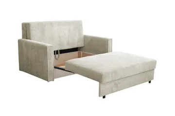 Denegal 2-sits liten bäddsoffa i Manchester - Beige - Möbler - Vardagsrum - Bäddsoffor