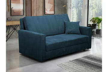 Denegal 2-sits liten bäddsoffa i Manchester - Blå - Möbler - Vardagsrum - Bäddsoffor