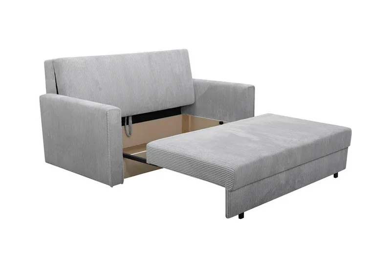 Denegal 2-sits liten bäddsoffa i Manchester - Brun - Möbler - Vardagsrum - Bäddsoffor