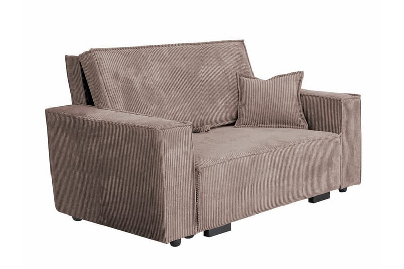 Denegal 2-sits liten bäddsoffa i Manchester, Brun