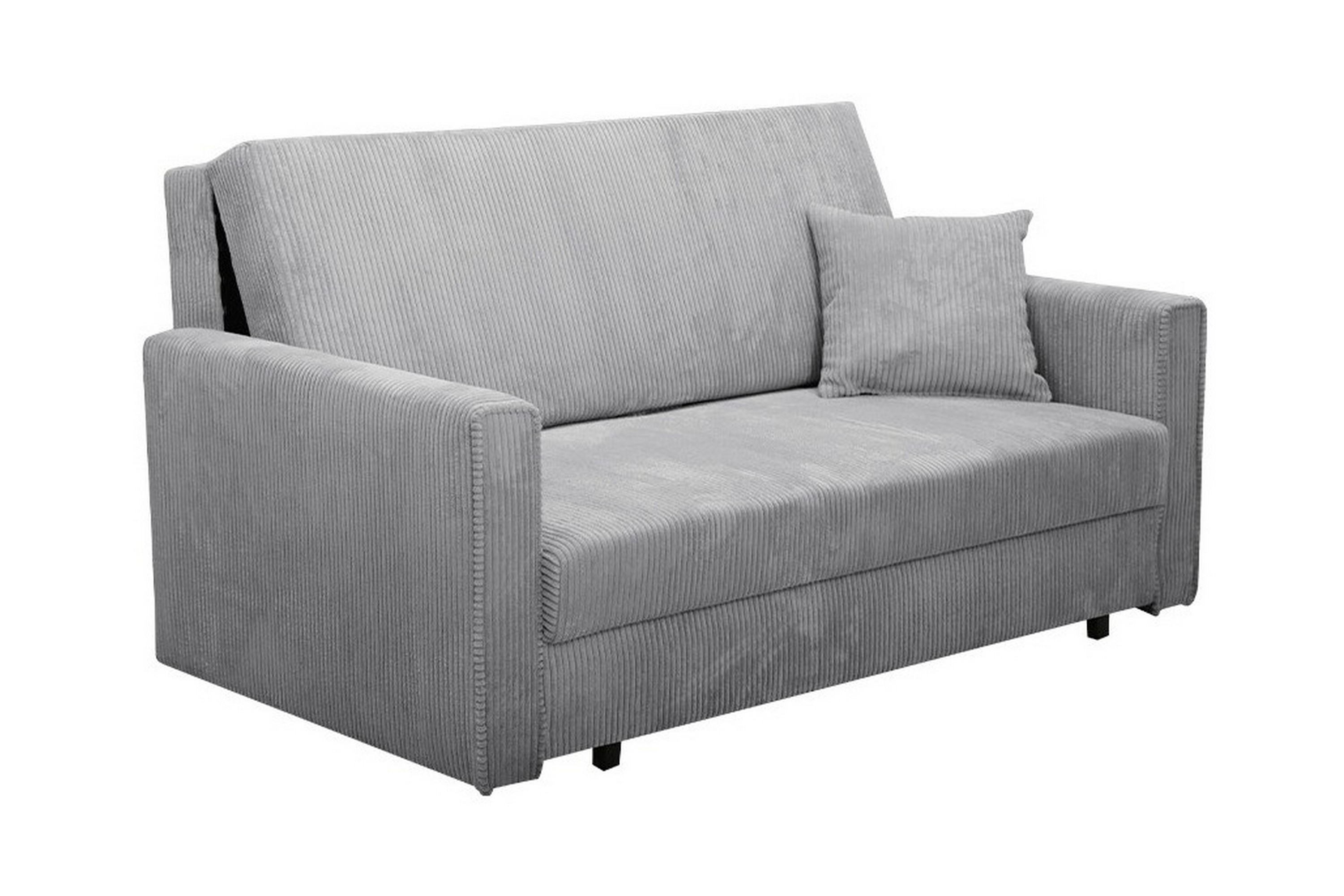 denegal 2-sits liten bäddsoffa i manchester - grå