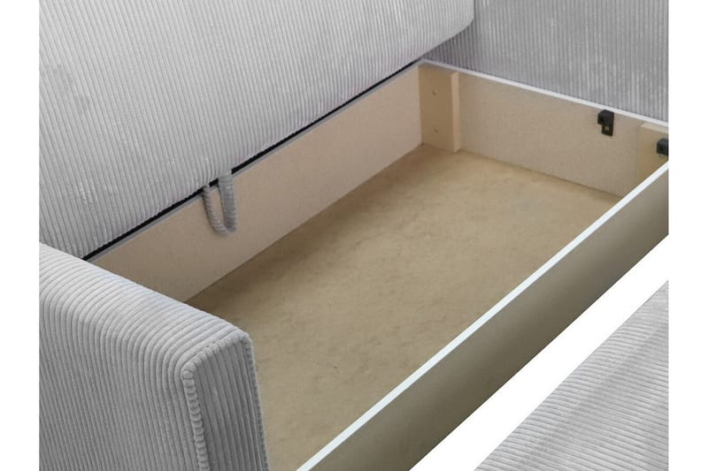Denegal 2-sits liten bäddsoffa i Manchester - Grå - Möbler - Vardagsrum - Bäddsoffor