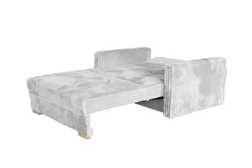 Denegal 2-sits liten bäddsoffa i Sammet - Beige - Möbler - Vardagsrum - Bäddsoffor