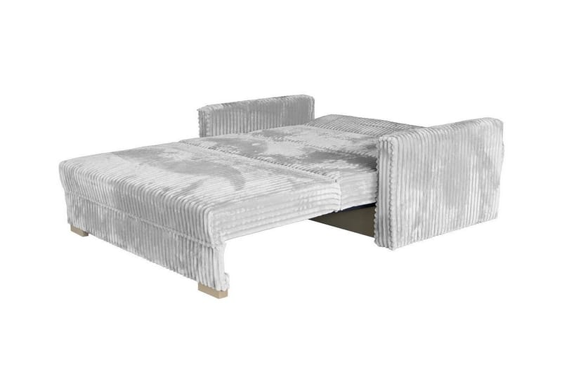 Denegal 2-sits liten bäddsoffa i Sammet - Grå - Möbler - Vardagsrum - Bäddsoffor