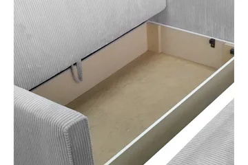 Denegal 2-sits liten bäddsoffa i Tyg - Beige - Möbler - Vardagsrum - Bäddsoffor