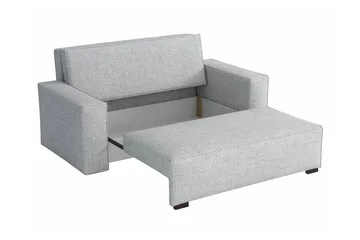 Denegal 2-sits liten bäddsoffa i Tyg - Beige - Möbler - Vardagsrum - Bäddsoffor