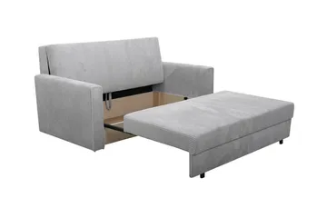 Denegal 2-sits liten bäddsoffa i Tyg - Beige - Möbler - Vardagsrum - Bäddsoffor