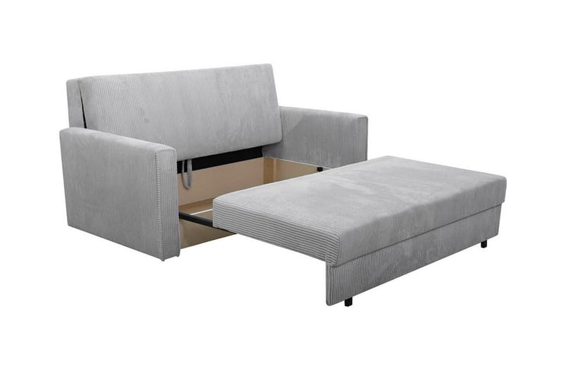 Denegal 2-sits liten bäddsoffa i Tyg - Beige - Möbler - Vardagsrum - Bäddsoffor