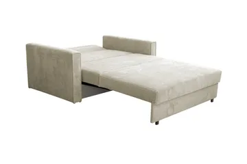 Denegal 2-sits liten bäddsoffa i Tyg - Blå - Möbler - Vardagsrum - Bäddsoffor