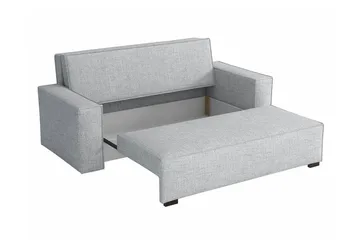 Denegal 2-sits liten bäddsoffa i Tyg - Grå , Blå - Möbler - Vardagsrum - Bäddsoffor