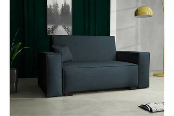 Denegal 2-sits liten bäddsoffa i Tyg - Grå - Möbler - Vardagsrum - Bäddsoffor