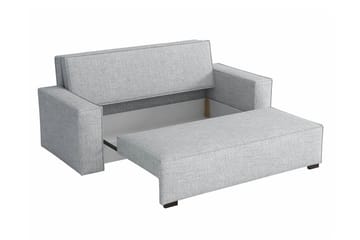 Denegal 2-sits liten bäddsoffa i Tyg - Grå - Möbler - Vardagsrum - Bäddsoffor