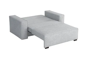 Denegal 2-sits liten bäddsoffa i Tyg - Grå - Möbler - Vardagsrum - Bäddsoffor