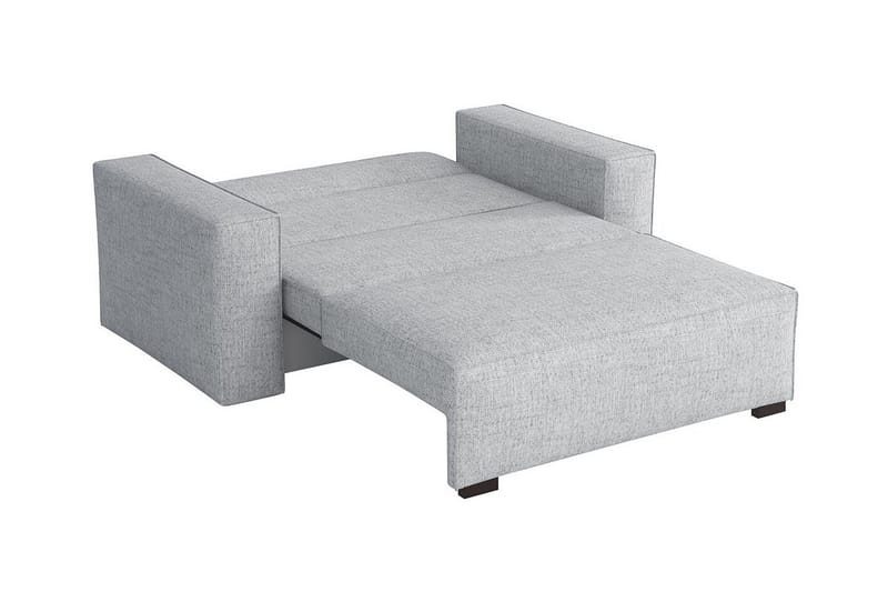 Denegal 2-sits liten bäddsoffa i Tyg - Grå - Möbler - Vardagsrum - Bäddsoffor