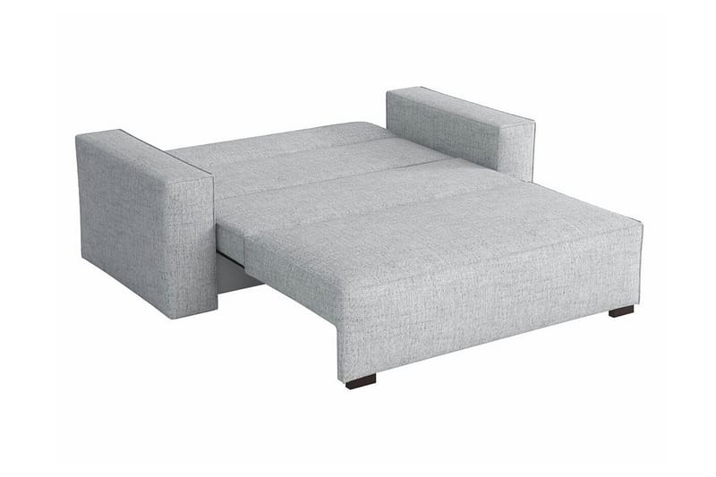 Denegal 2-sits liten bäddsoffa i Tyg - Grå - Möbler - Vardagsrum - Bäddsoffor