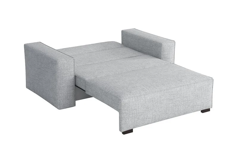 Denegal 2-sits liten bäddsoffa i Tyg - Grå - Möbler - Vardagsrum - Bäddsoffor