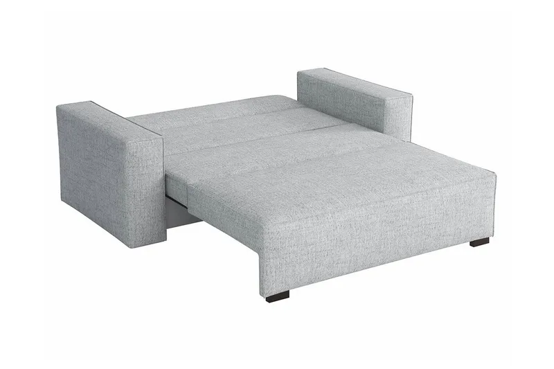 Denegal 2-sits liten bäddsoffa i Tyg - Grå - Möbler - Vardagsrum - Bäddsoffor