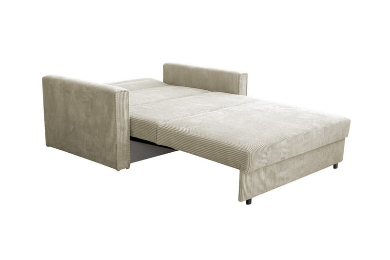 Denegal 2-sits liten bäddsoffa i Tyg - Grå - Möbler - Vardagsrum - Bäddsoffor