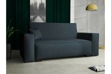 Denegal 2-sits liten bäddsoffa i Tyg - Grå - Möbler - Vardagsrum - Bäddsoffor