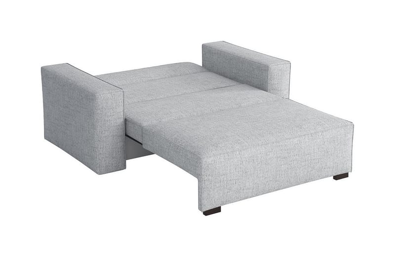 Denegal 2-sits liten bäddsoffa i Tyg - Grå - Möbler - Vardagsrum - Bäddsoffor
