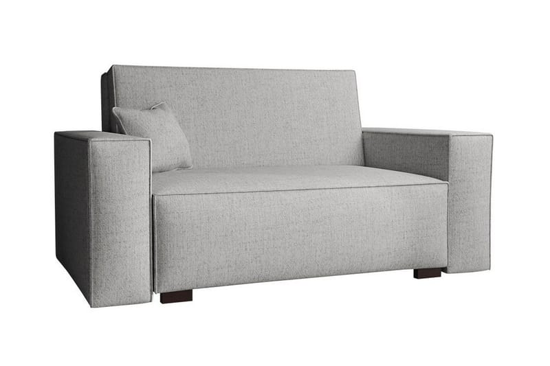 Denegal 2-sits liten bäddsoffa i Tyg, Grå