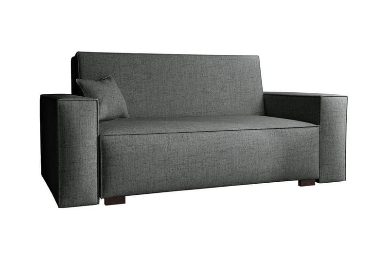Denegal 2-sits liten bäddsoffa i Tyg, Grå