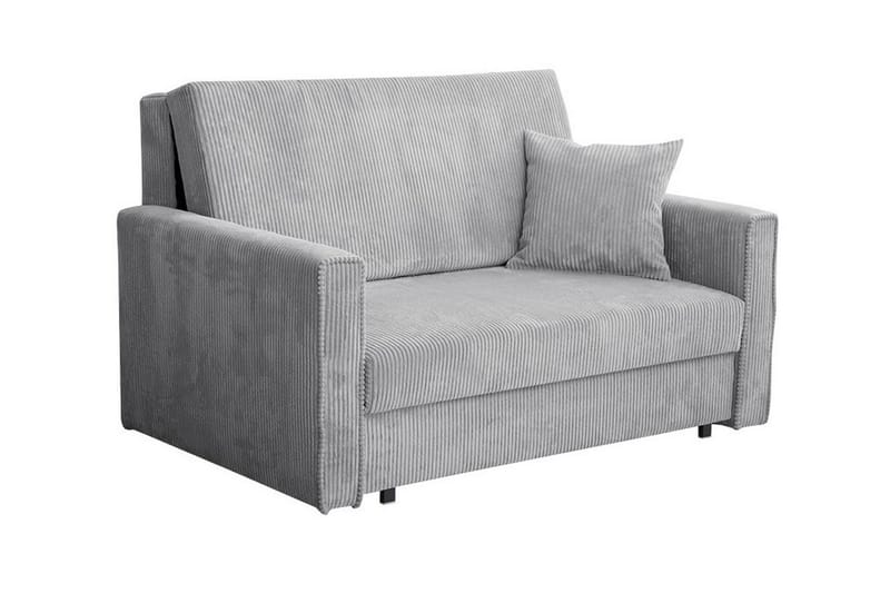 Denegal 2-sits liten bäddsoffa i Tyg, Grå