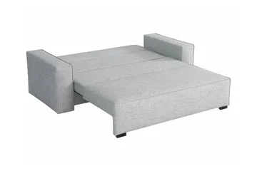 Denegal 2-sits liten bäddsoffa i Tyg - Grå - Möbler - Vardagsrum - Bäddsoffor