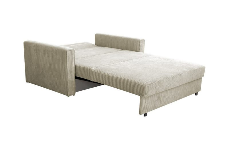 Denegal 2-sits liten bäddsoffa i Tyg - Gul - Möbler - Vardagsrum - Bäddsoffor