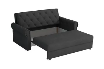 Denegal 2-sits liten bäddsoffa i Plysch - Grön - Möbler - Vardagsrum - Bäddsoffor