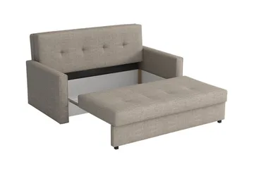 Denegal 2-sits liten bäddsoffa i Plysch - Blå - Möbler - Vardagsrum - Bäddsoffor