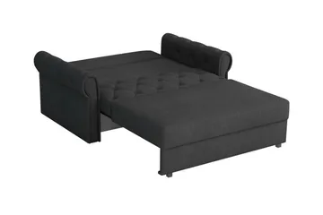 Denegal 2-sits liten bäddsoffa i Plysch - Beige - Möbler - Vardagsrum - Bäddsoffor