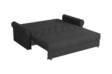Denegal 2-sits liten bäddsoffa i Plysch - Blå - Möbler - Vardagsrum - Bäddsoffor