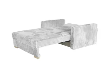 Denegal 2-sits liten bäddsoffa i Plysch - Grå - Möbler - Vardagsrum - Bäddsoffor