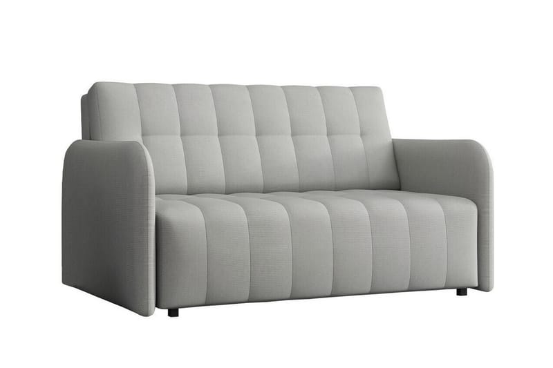 Denegal 2-sits liten bäddsoffa i Plysch - Grå - Möbler - Vardagsrum - Bäddsoffor