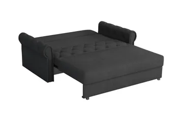 Denegal 2-sits liten bäddsoffa i Plysch - Grön - Möbler - Vardagsrum - Bäddsoffor