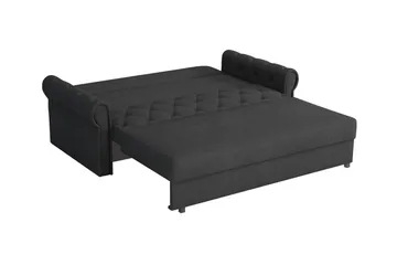 Denegal 2-sits liten bäddsoffa i Plysch - Grön - Möbler - Vardagsrum - Bäddsoffor